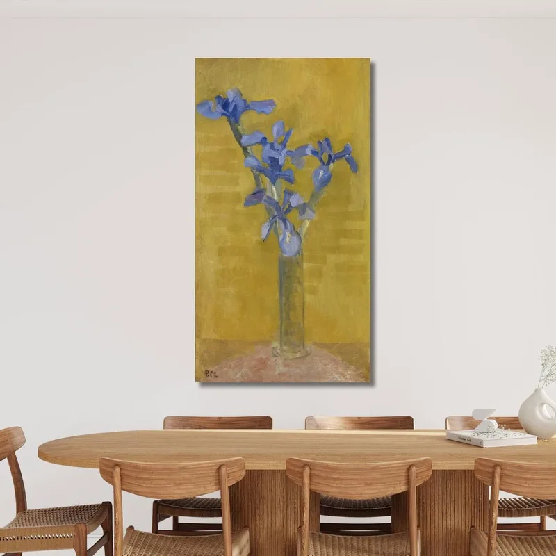 Irises Piet Mondrian