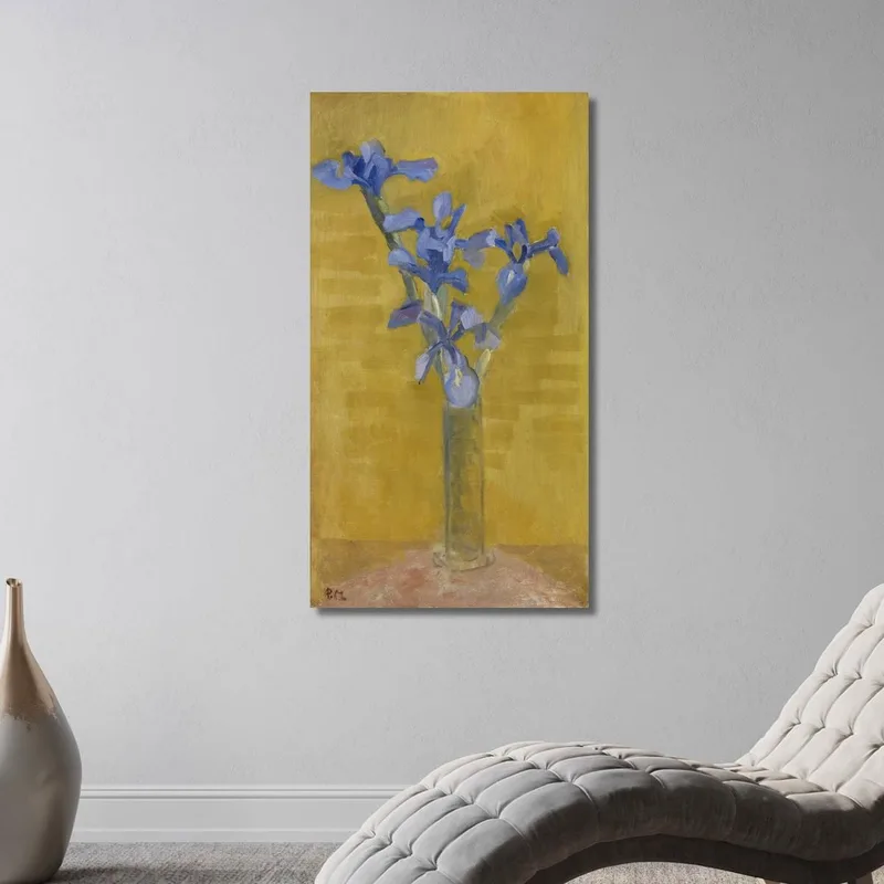 Irises Piet Mondrian