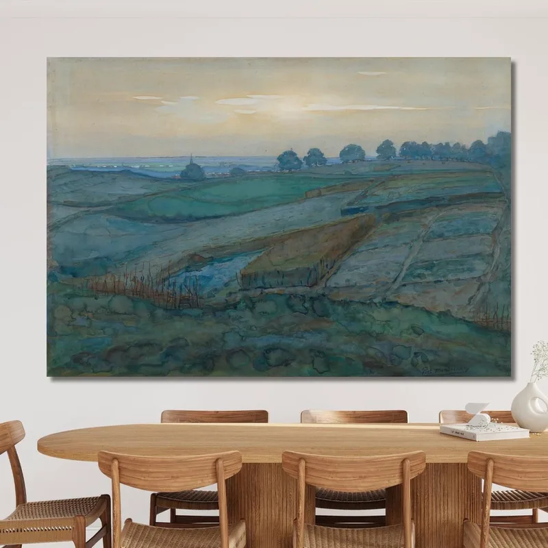 Paesaggio Vicino Ad Arnhem Piet Mondrian
