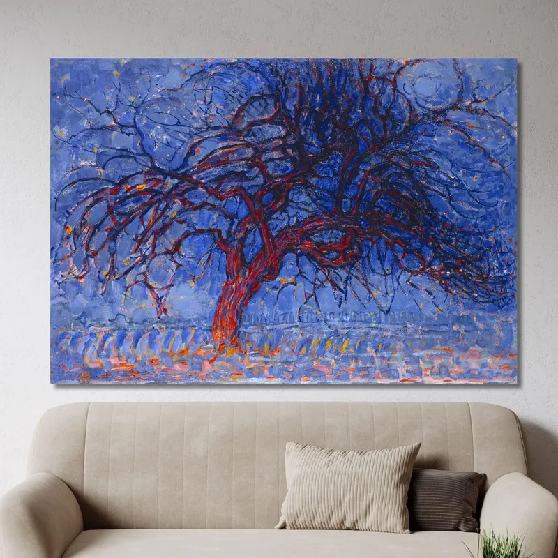 Avond Evening L'Albero Rosso Piet Mondrian