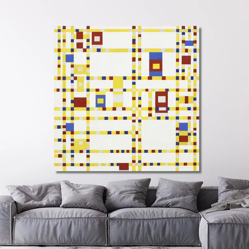 Boogie Woogie Di Broadway Piet Mondrian