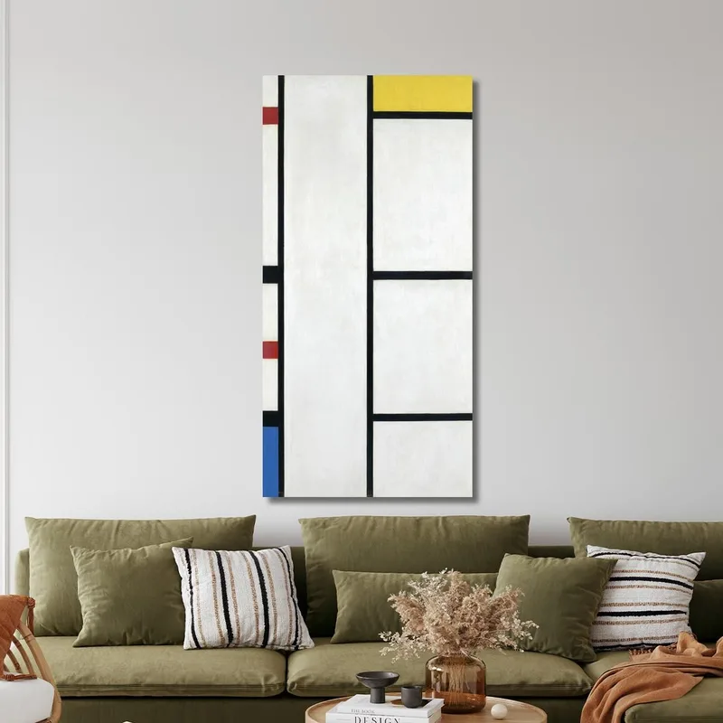 Composition With Red Yellow And Blue Piet Mondrian