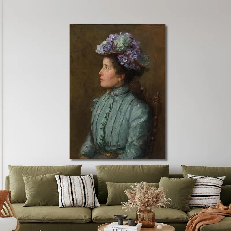 Retrato De Elisabeth Sofía María Betsy Cavalini Piet Mondrian