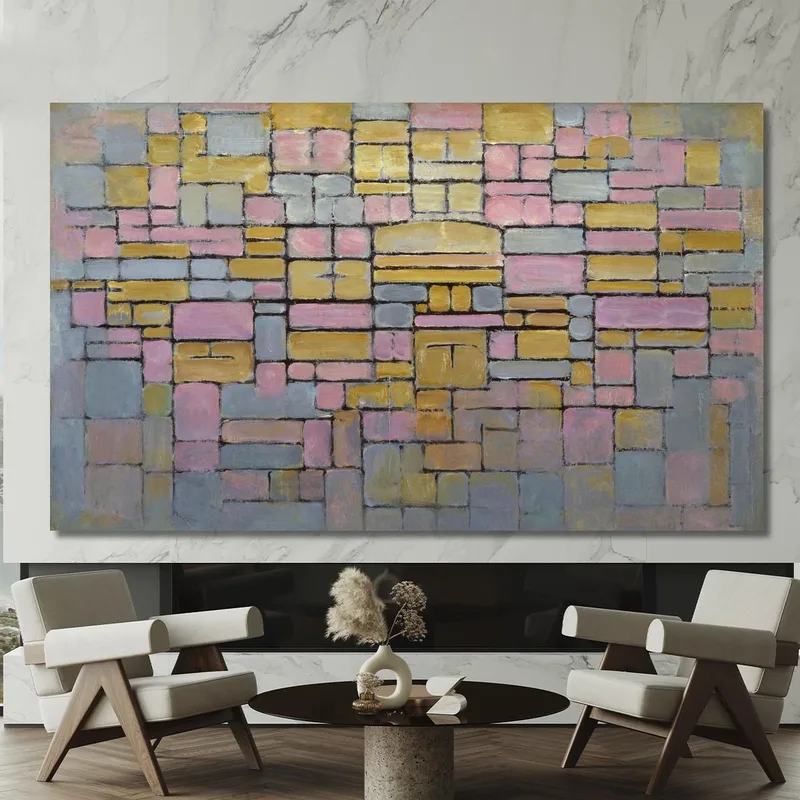 Cuadro Núm. 2 Composición Piet Mondrian