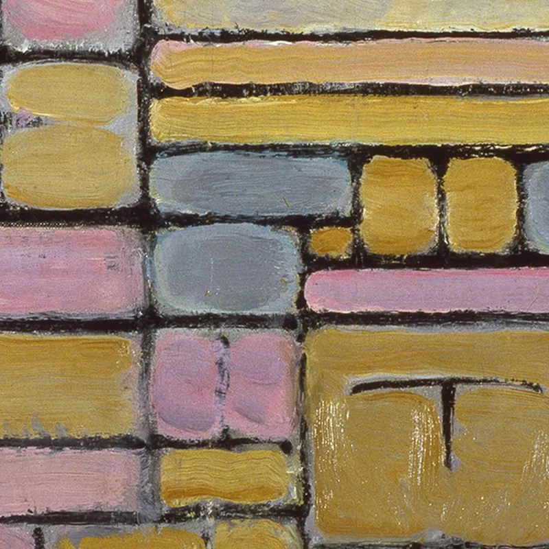 Cuadro Núm. 2 Composición Piet Mondrian