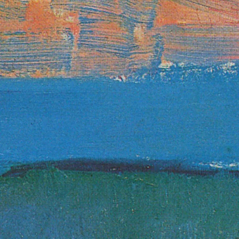 La Nube Roja Piet Mondrian