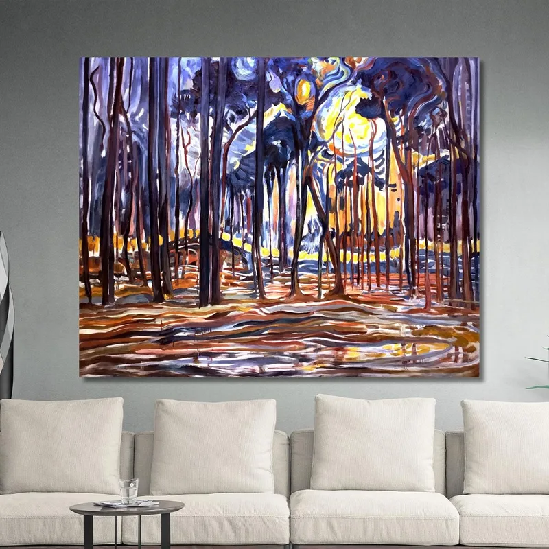 Woods Near Oele Piet Mondrian