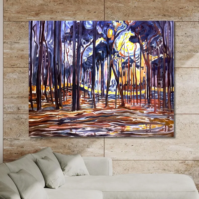 Woods Near Oele Piet Mondrian