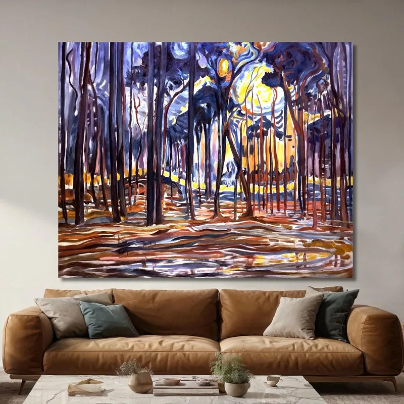Woods Near Oele Piet Mondrian