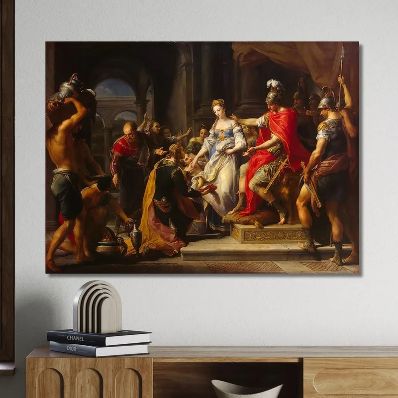 Continencia De Escipión Pompeo Batoni