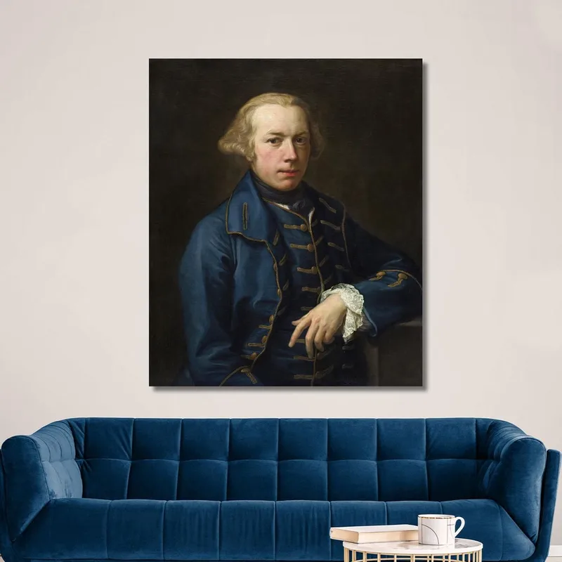 Ritratto Di Gentiluomo 2 Pompeo Batoni quadro stampa su tela