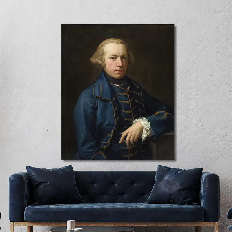 Ritratto Di Gentiluomo 2 Pompeo Batoni quadro stampa su tela
