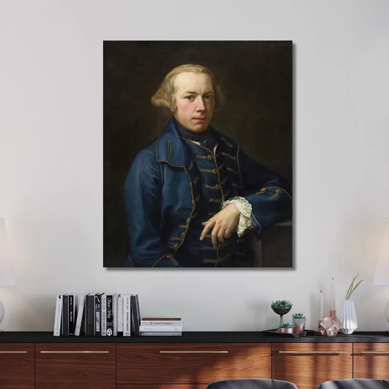 Ritratto Di Gentiluomo 2 Pompeo Batoni quadro stampa su tela