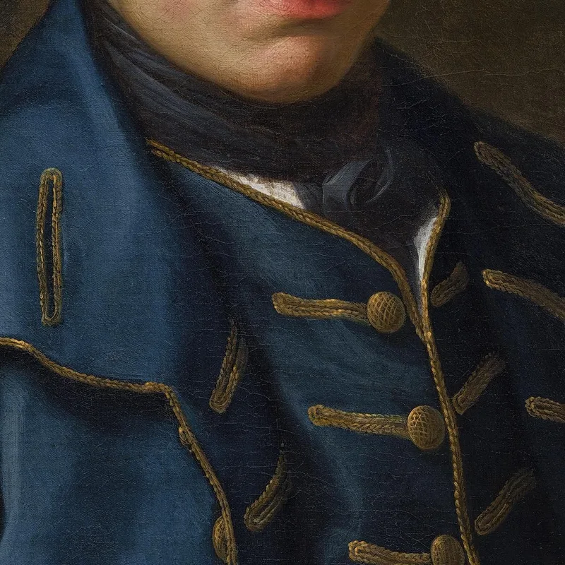 Ritratto Di Gentiluomo 2 Pompeo Batoni quadro stampa su tela
