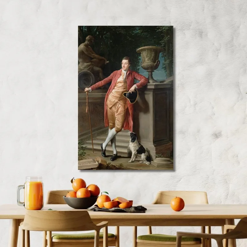 Ritratto Di John Talbot Più Tardi Primo Conte Talbot Pompeo Batoni quadro stampa su tela
