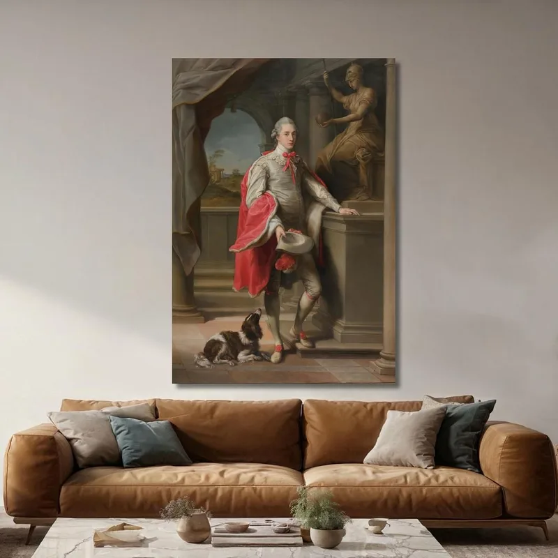 Ritratto Di Giovanni 3° Barone Monson Di Burton Pompeo Batoni