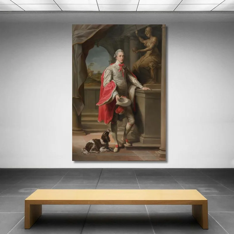Ritratto Di Giovanni 3° Barone Monson Di Burton Pompeo Batoni