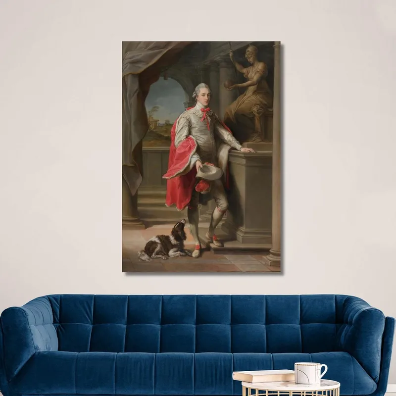 Ritratto Di Giovanni 3° Barone Monson Di Burton Pompeo Batoni
