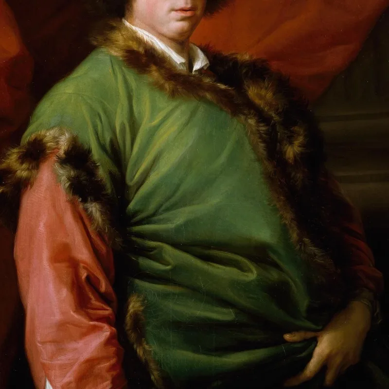 Ritratto Di Joseph Leeson In Seguito Primo Conte Di Milltown Pompeo Batoni quadro stampa su tela
