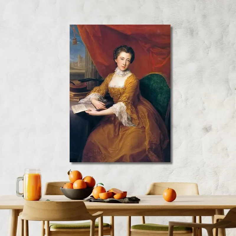 Retrato De Lady Margaret Georgiana Poyntz Pompeo Batoni