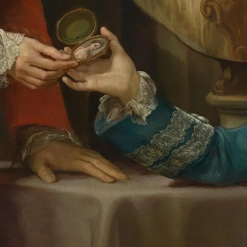 Sir Sampson Gideon Et Un Compagnon Non Identifié Pompeo Batoni