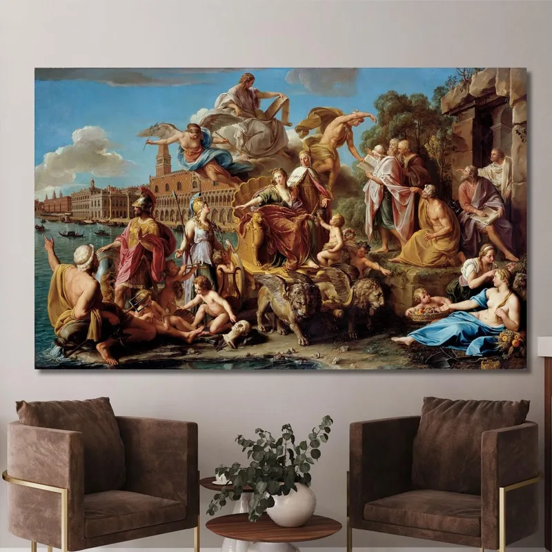 El Triunfo De Venecia Pompeo Batoni