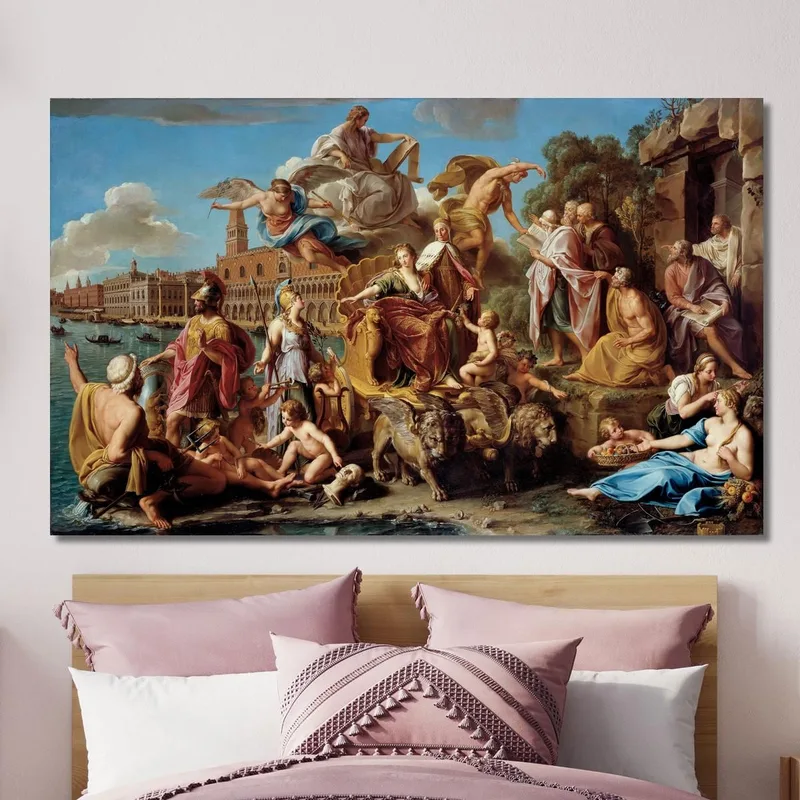 El Triunfo De Venecia Pompeo Batoni