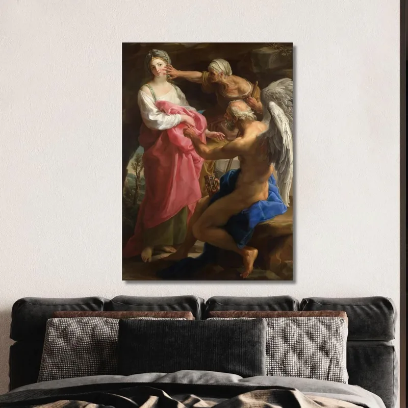 El Tiempo Ordena A La Vejez Destruir La Belleza Pompeo Batoni