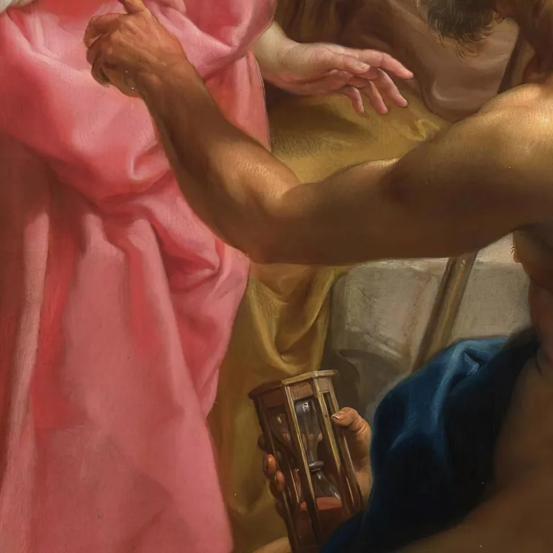 El Tiempo Ordena A La Vejez Destruir La Belleza Pompeo Batoni