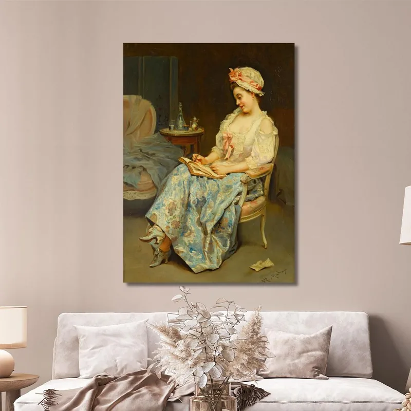 Un Momento De Reflexión Raimundo de Madrazo y Garreta