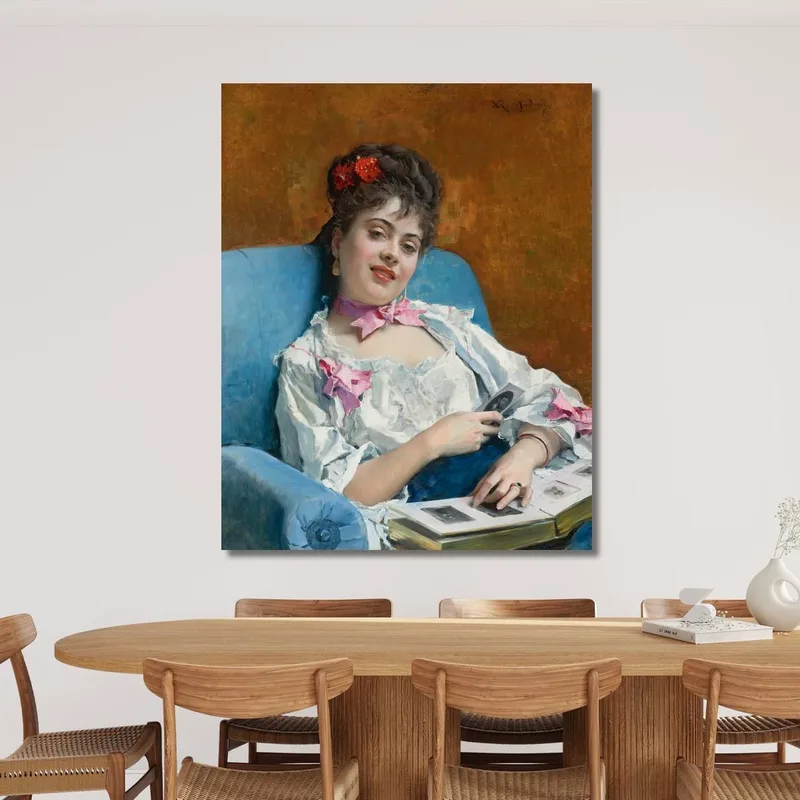 Aline Album De Familia Aline Réflexions Raimundo de Madrazo y Garreta