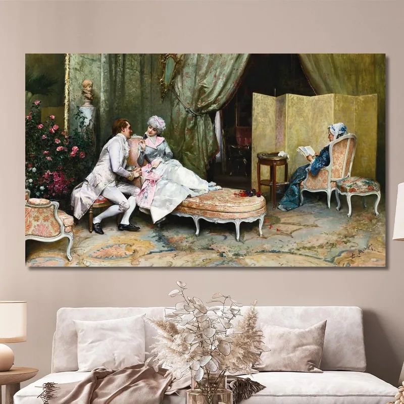 Flirtation Raimundo de Madrazo y Garreta