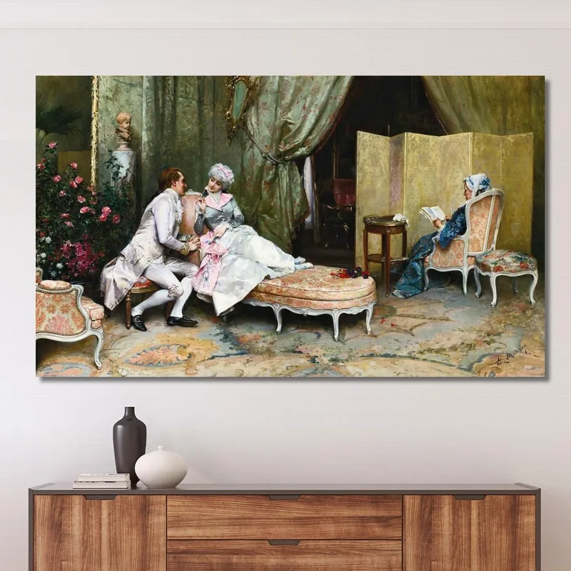 Flirtation Raimundo de Madrazo y Garreta