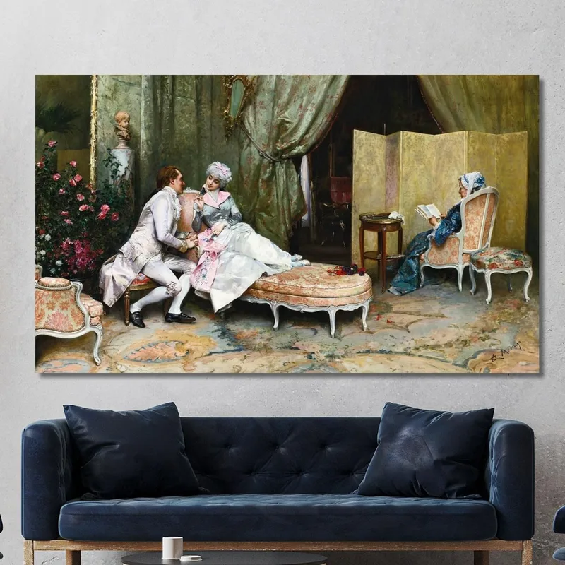 Flirtation Raimundo de Madrazo y Garreta