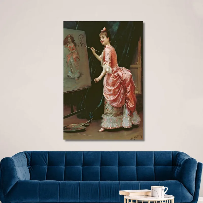 Malice De Fabrication De Modèles Raimundo de Madrazo y Garreta