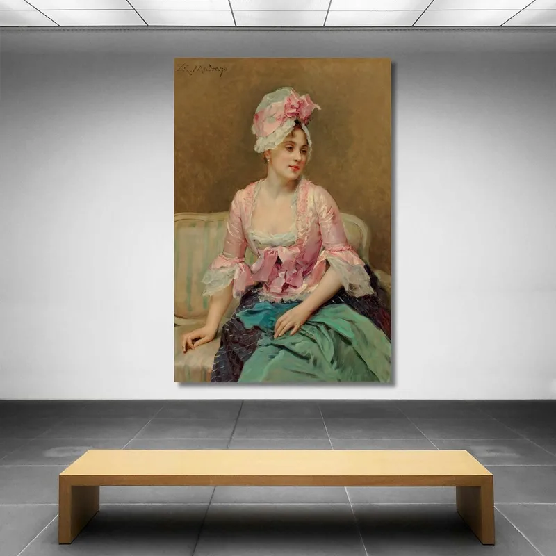 Portrait D'Aline Mason Raimundo de Madrazo y Garreta