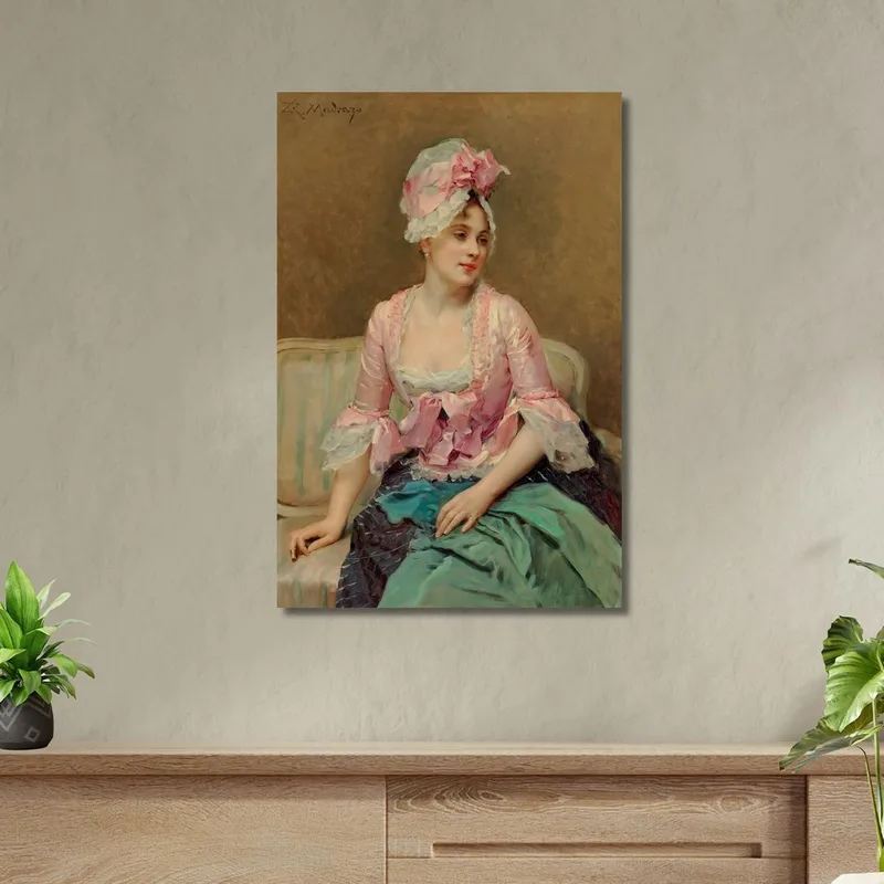 Portrait D'Aline Mason Raimundo de Madrazo y Garreta