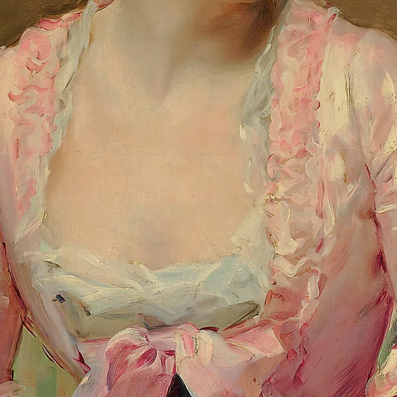 Portrait D'Aline Mason Raimundo de Madrazo y Garreta