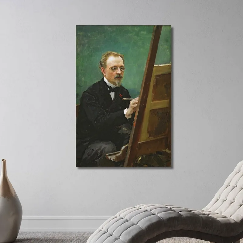 Ritratto Di Federico De Madrazo Dipinto Raimundo de Madrazo y Garreta quadro stampa su tela