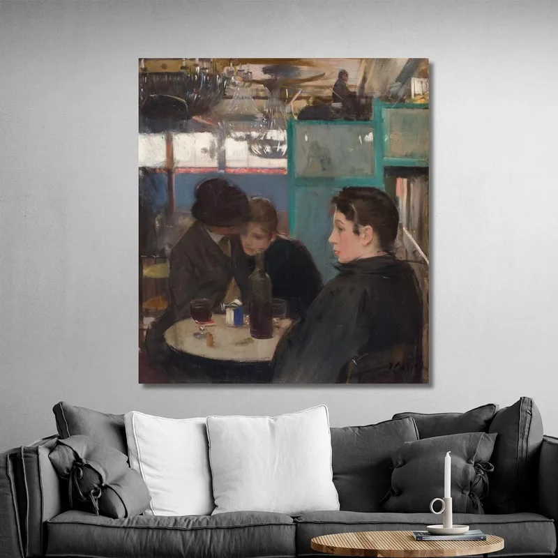 Intérieur Du Moulin De La Galette Ramón Casas