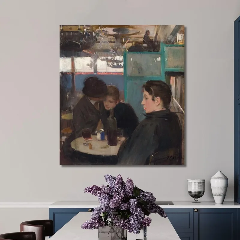 Intérieur Du Moulin De La Galette Ramón Casas