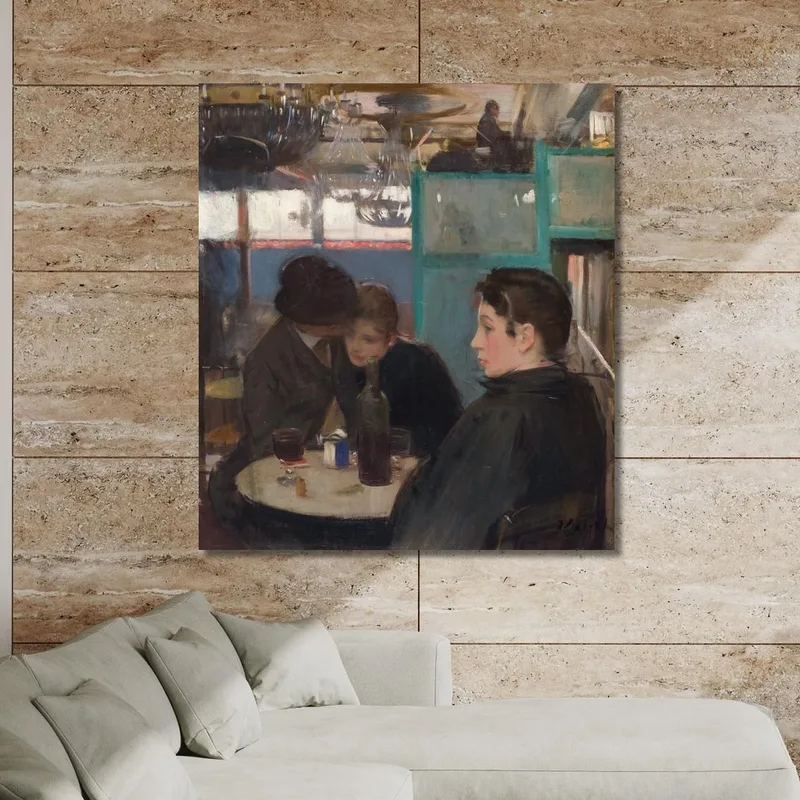 Intérieur Du Moulin De La Galette Ramón Casas