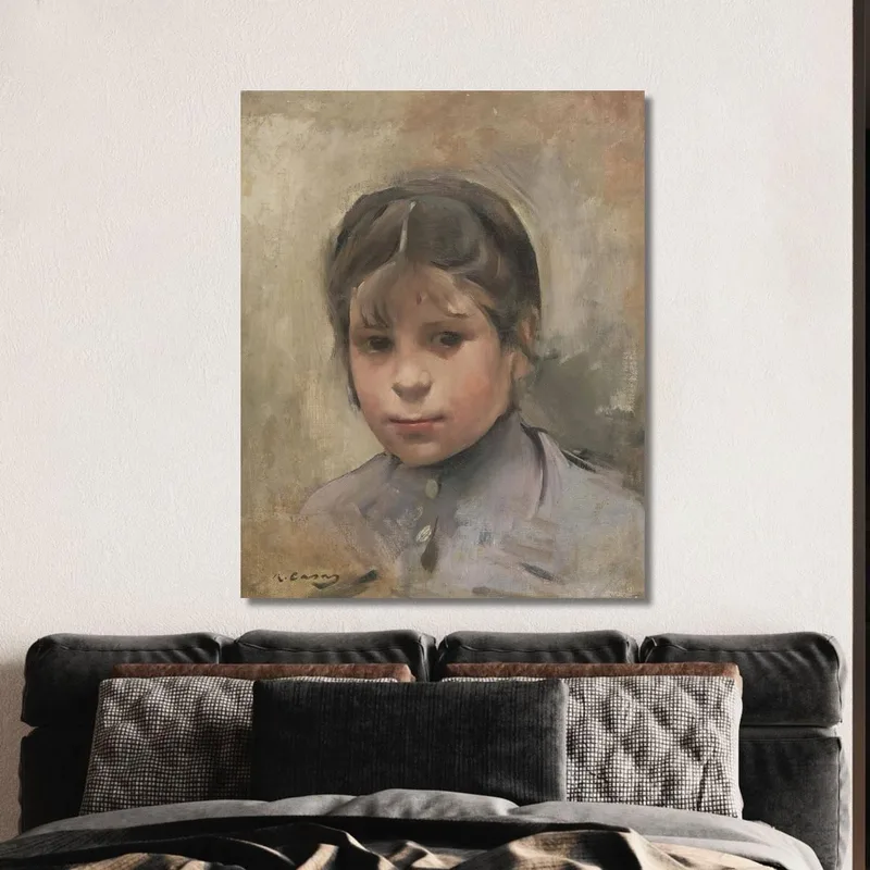 Fillette (Portrait D'Une Jeune Fille) Ramón Casas