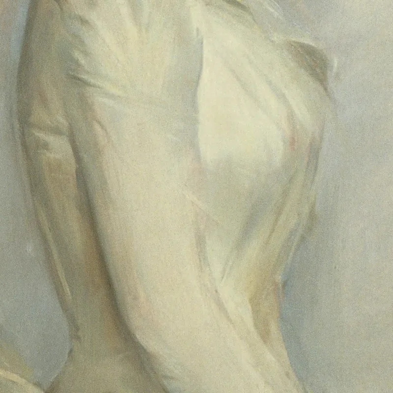 Portrait De Montserrat Carbó Ramón Casas