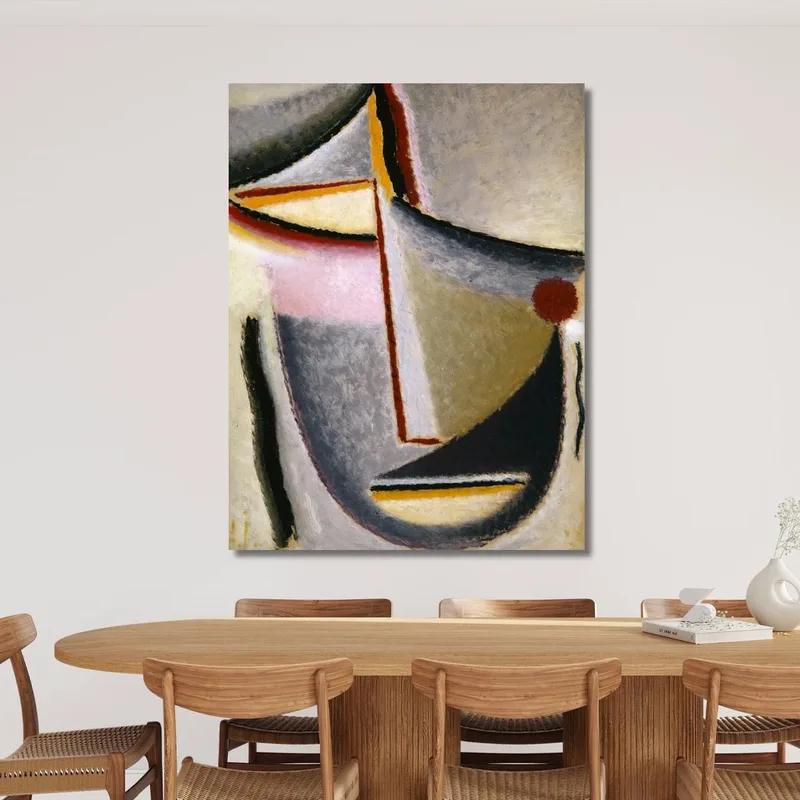 Testa Astratta Testa Costruttiva Alexej von Jawlensky