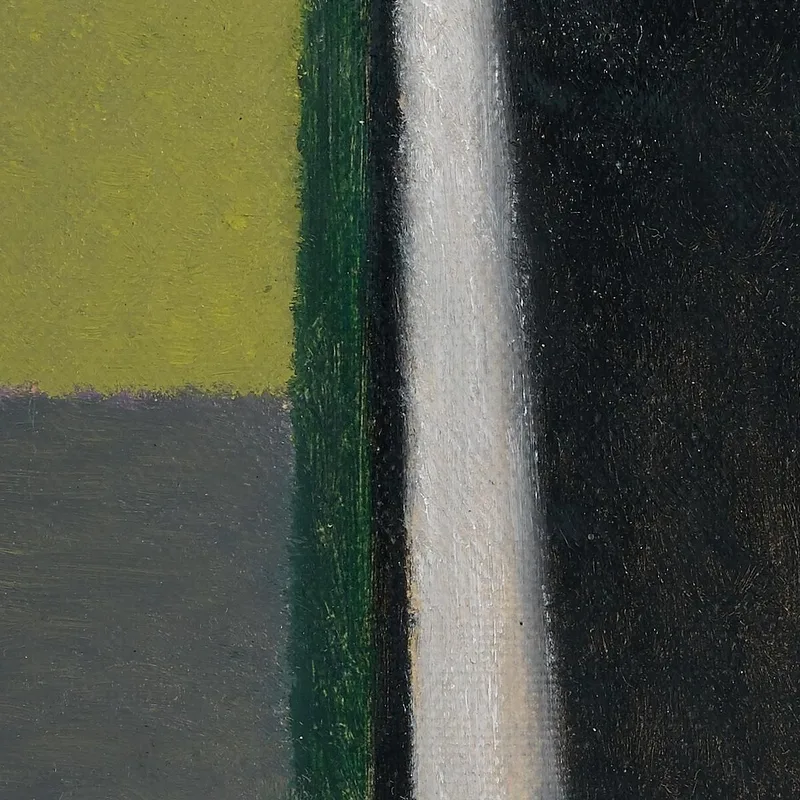 Abstract Head Inner Vision Green-Gold Alexej von Jawlensky