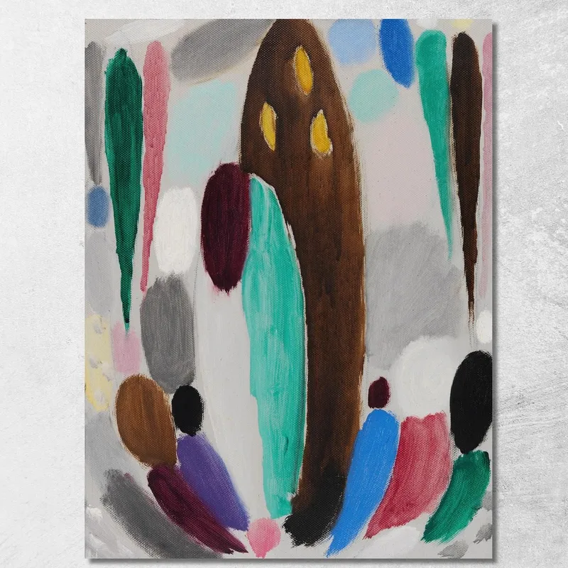 Variante Asconiana Alexej von Jawlensky quadro stampa su tela