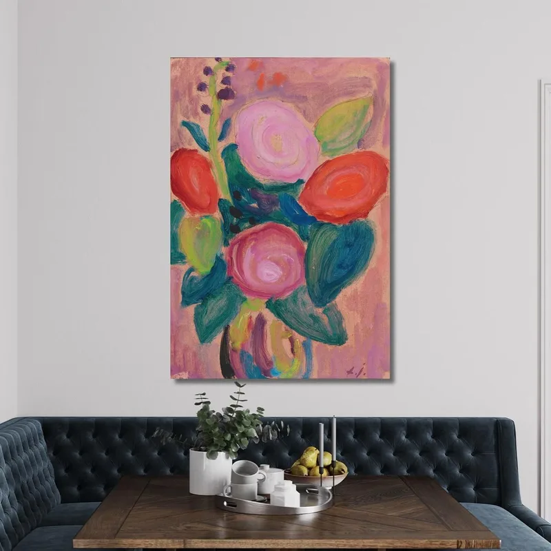 Blumenstrauss In Vaso Alexej von Jawlensky