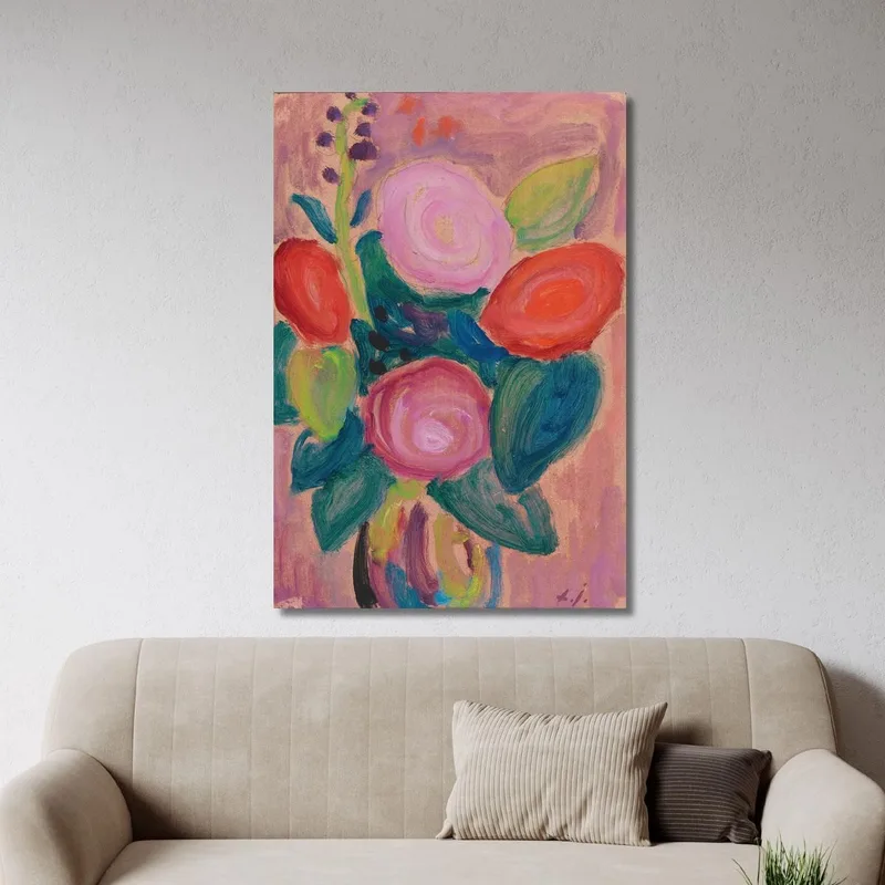 Blumenstrauss In Vaso Alexej von Jawlensky