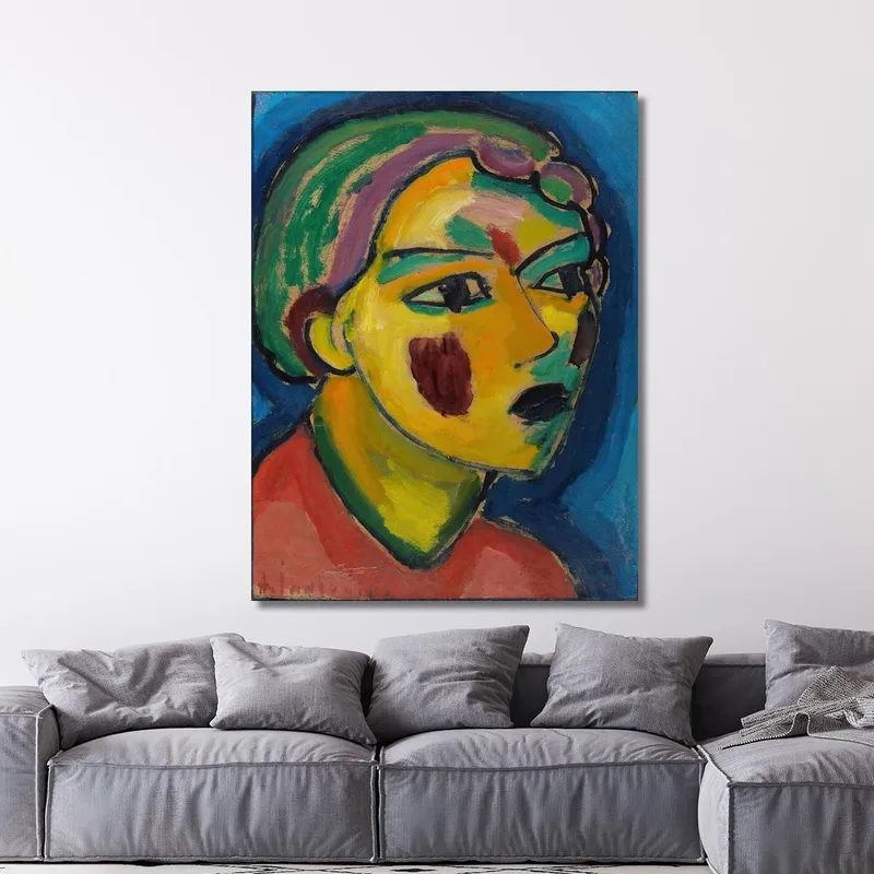 Testa Mistica Del Poeta Alexej von Jawlensky